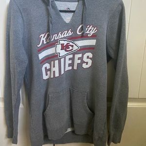 kansas city chiefs v-neck hoodie